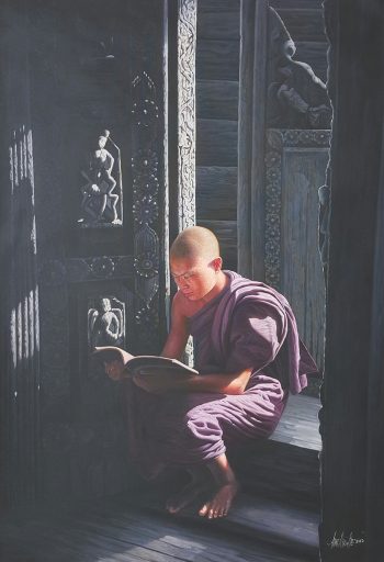 Studying at Monastery